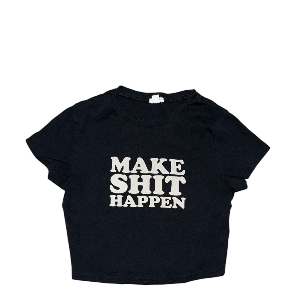 Garage Women’s Black Crop Top